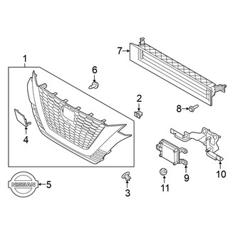 Nissan OE - Grille & Components