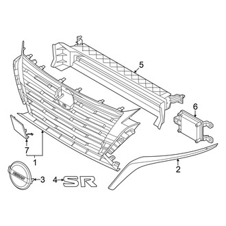 Nissan OE - Grille & Components