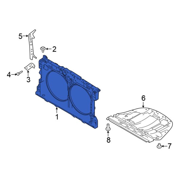 Radiator Support Panel