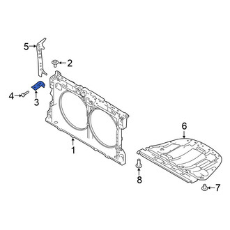 Nissan OE - Front Bumper Cover Bracket