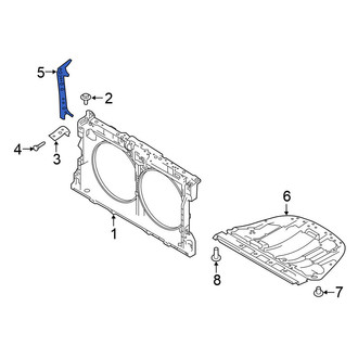 Nissan OE - Front Left Radiator Support Panel Reinforcement
