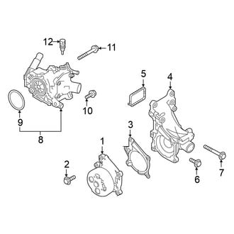 Nissan OE - Cooling - Water Pump (2.0L)
