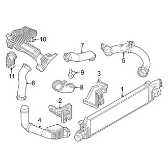 Nissan OE - Cooling - Intercooler (2.0L)