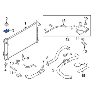 Nissan OE - Radiator Mount Bracket