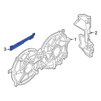 Nissan OE - Front Right Upper Radiator Support Baffle
