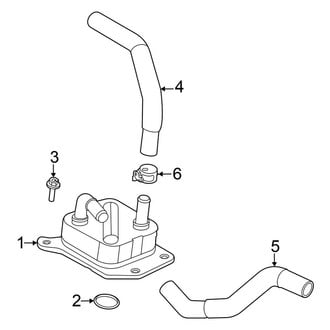 Nissan OE - Cooling - Oil Cooler (Platinum / S / SL / SR / SV 2.5L)