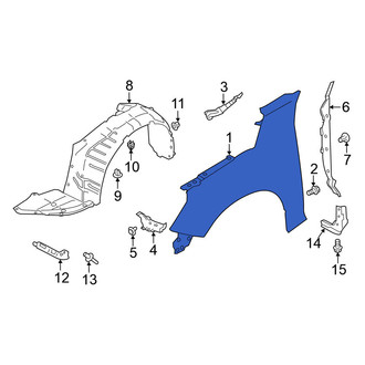 Nissan OE - Front Left Fender