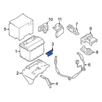 Nissan OE - Battery Hold Down Bracket