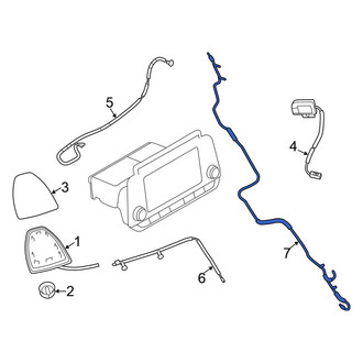 Nissan OE - Antenna Cable
