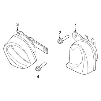Nissan OE - Electrical - Horn (Platinum / S / SL / SR / SV)