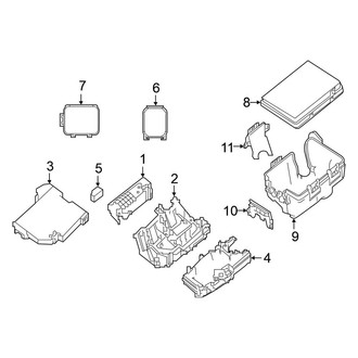 Nissan OE - Electrical - Fuse & Relay (Engine Room)