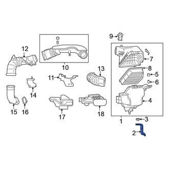 Nissan OE - Air Cleaner Bracket