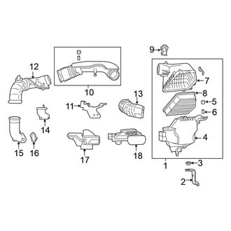 Nissan OE - Engine / Transaxle - Air Intake (2.0L)