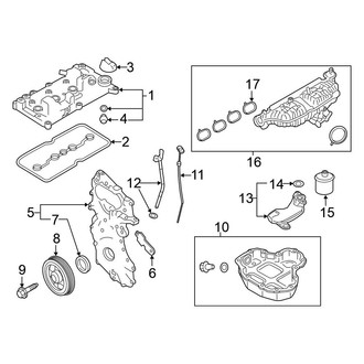 Nissan OE - Engine / Transaxle - Engine Parts (2.0L)