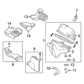 Nissan OE - Air Filter and Housing Assembly