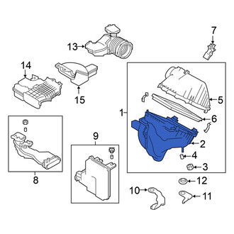 Nissan OE - Lower Air Filter Housing