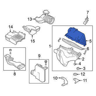 Nissan OE - Upper Air Filter Housing