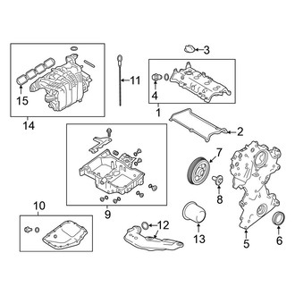 Nissan OE - Engine / Transaxle - Engine Parts (2.5L)