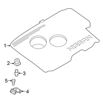 Nissan OE - Engine / Transaxle - Engine Appearance Cover (2.5L)