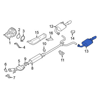 Nissan OE - Exhaust Muffler