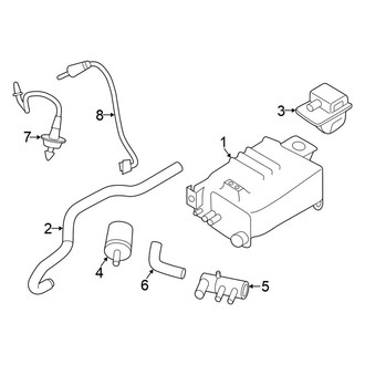 Nissan OE - Emission System (2.0L)