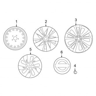 2019 altima hubcap