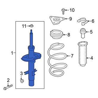 Nissan OE - Front Left Suspension Strut