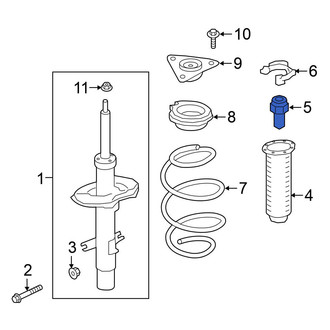 Nissan OE - Front Suspension Strut Bumper