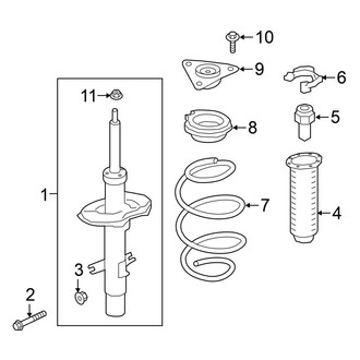 Nissan OE - Front Suspension - Struts & Components