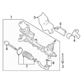 Nissan OE - Steering Gear & Linkage