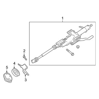 Nissan OE - Steering Column Assembly
