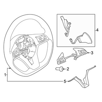 Nissan OE - Steering Wheel & Trim (S)