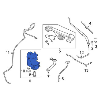 Nissan OE - Washer Fluid Reservoir