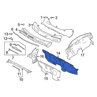 Nissan OE - Front Firewall
