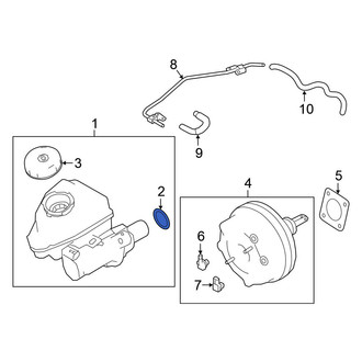 Nissan OE - Power Brake Booster Gasket