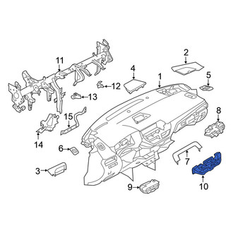 Nissan OE - Inner Dashboard Air Vent