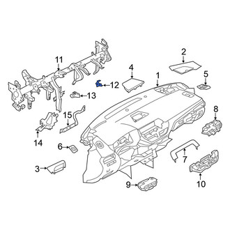 Nissan OE - Right Radio Bracket