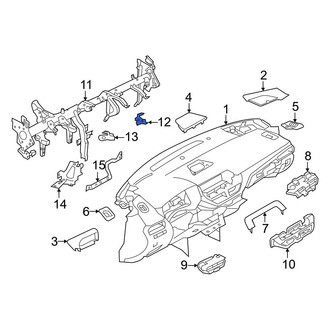 Nissan OE - Right Radio Bracket