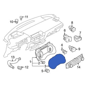 Nissan OE - Instrument Panel Lens