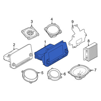 Nissan OE - Radio Control Unit