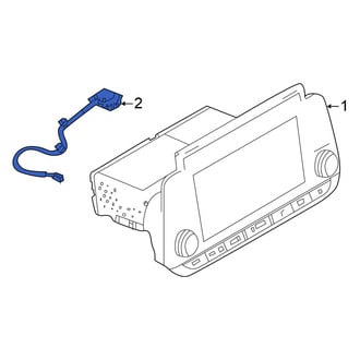 Nissan OE - GPS Navigation System Antenna