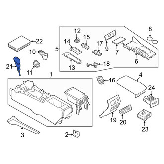 Nissan OE - Automatic Transmission Shift Lever Knob