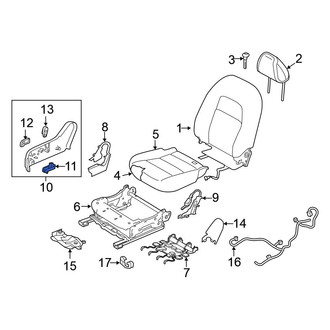 Nissan OE - Front Right Power Seat Switch