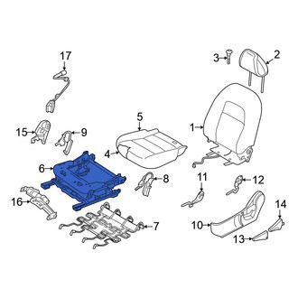 Nissan OE - Front Left Seat Track