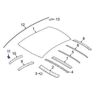 Nissan OE - Left Roof Panel Bracket
