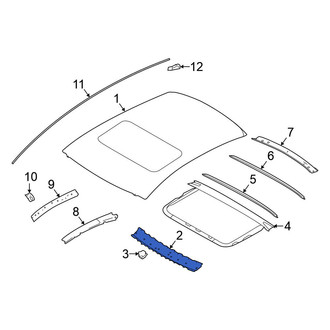 Nissan OE - Front Roof Header Panel