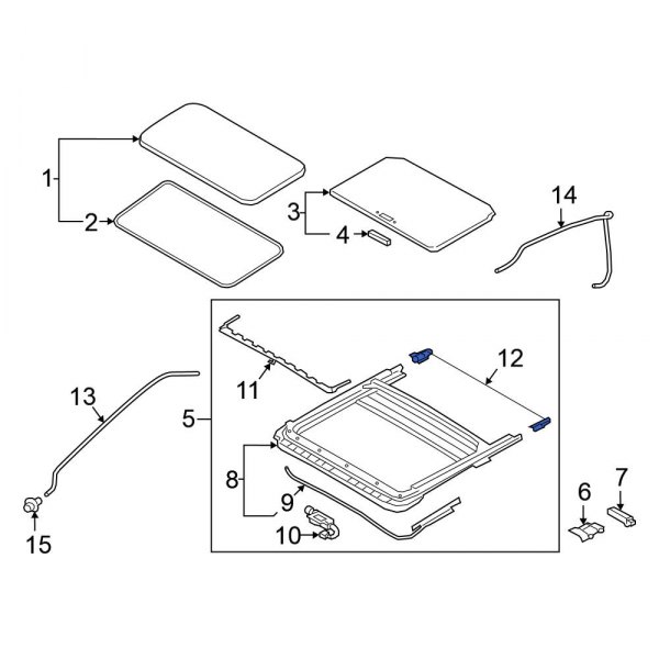 Sunroof Drip Rail