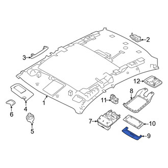 Nissan OE - Dome Light Lens