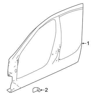 Nissan OE - Pillars, Rocker & Floor - Aperture Panel