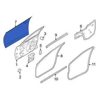 Nissan OE - Front Right Outer Door Outer Panel